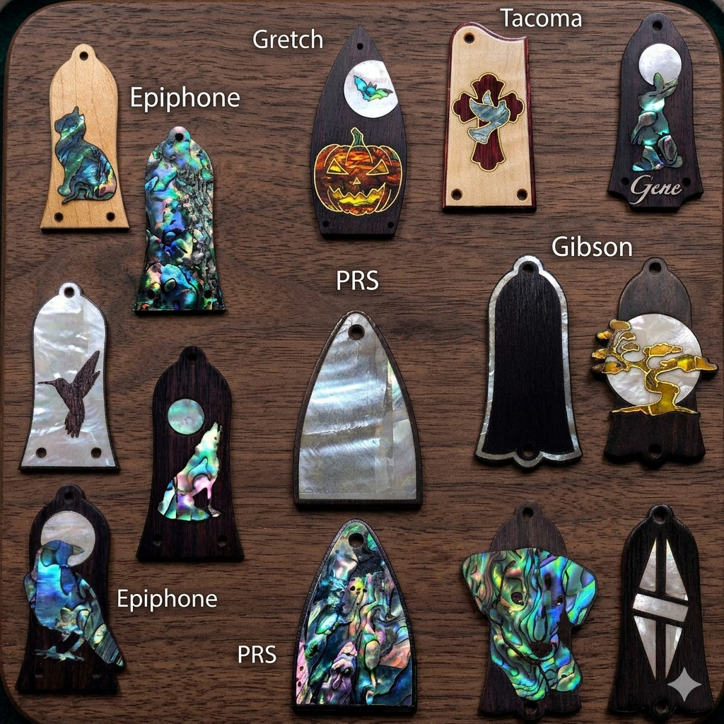 Truss Rod Covers for Taylor PRS Gibson Eastman Epiphone & More