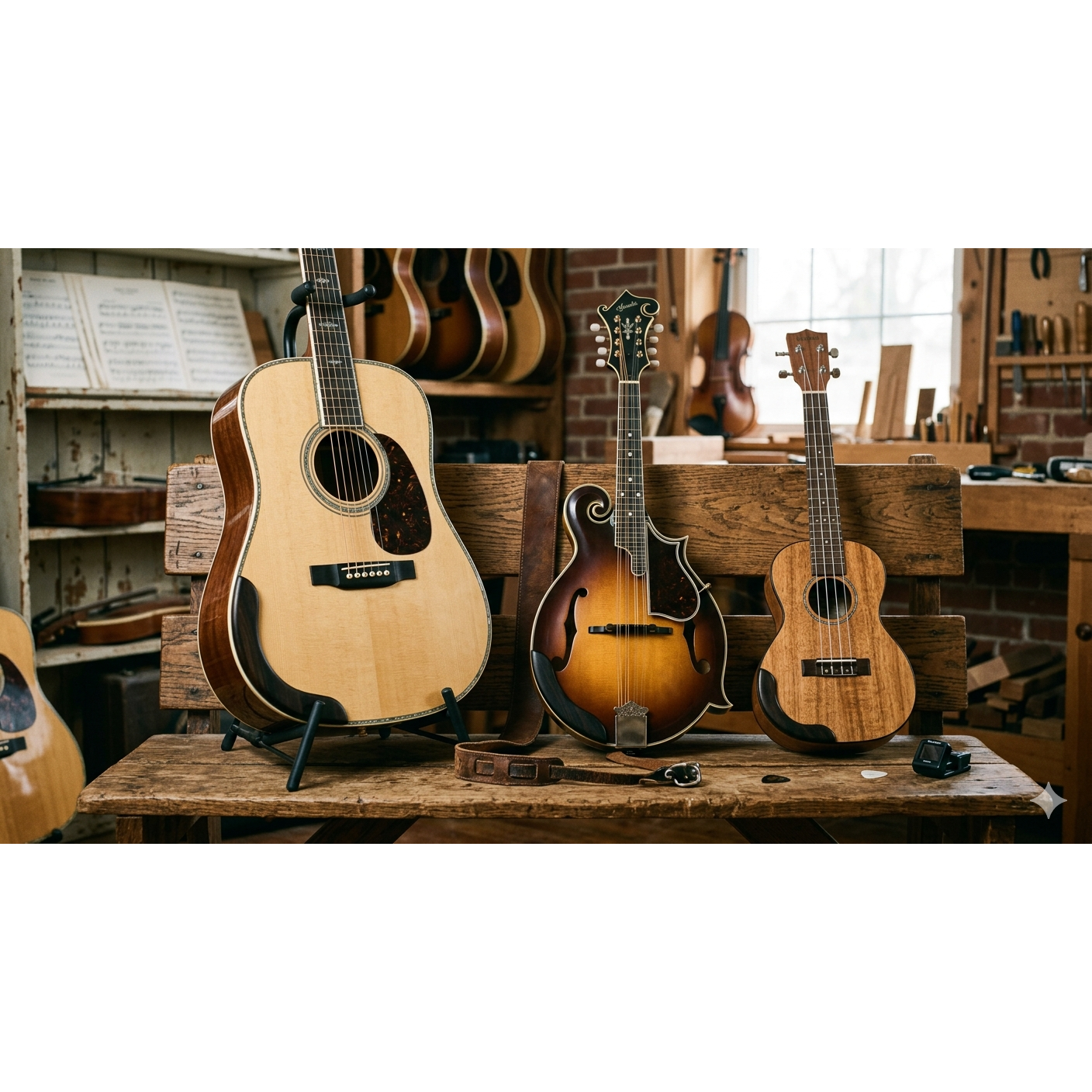 Armrests for Guitars Ukuleles and Mandolins