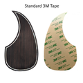 Solid Rosewood Teardrop Pickguard White Mother of Pearl Outline Inlay