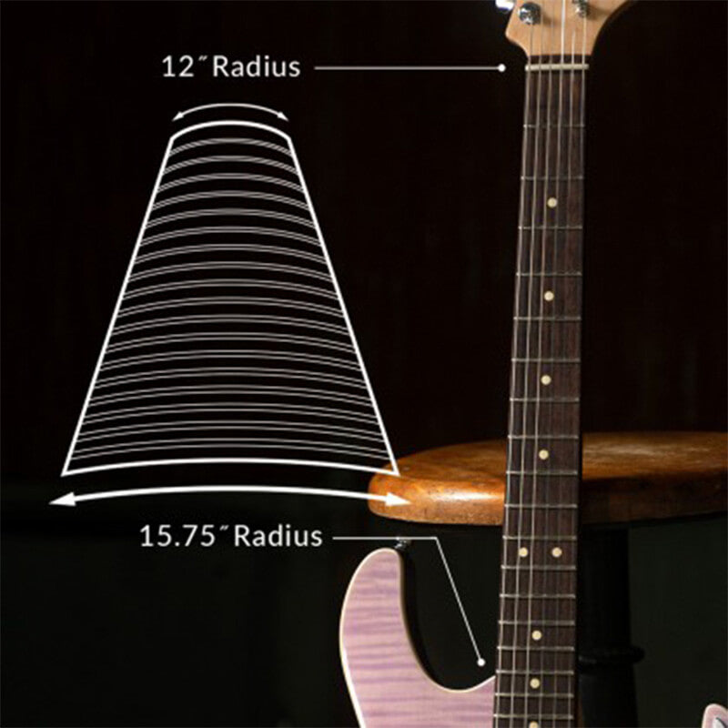 Cort G280 Select Electric Guitar Transparent Chameleon Purple