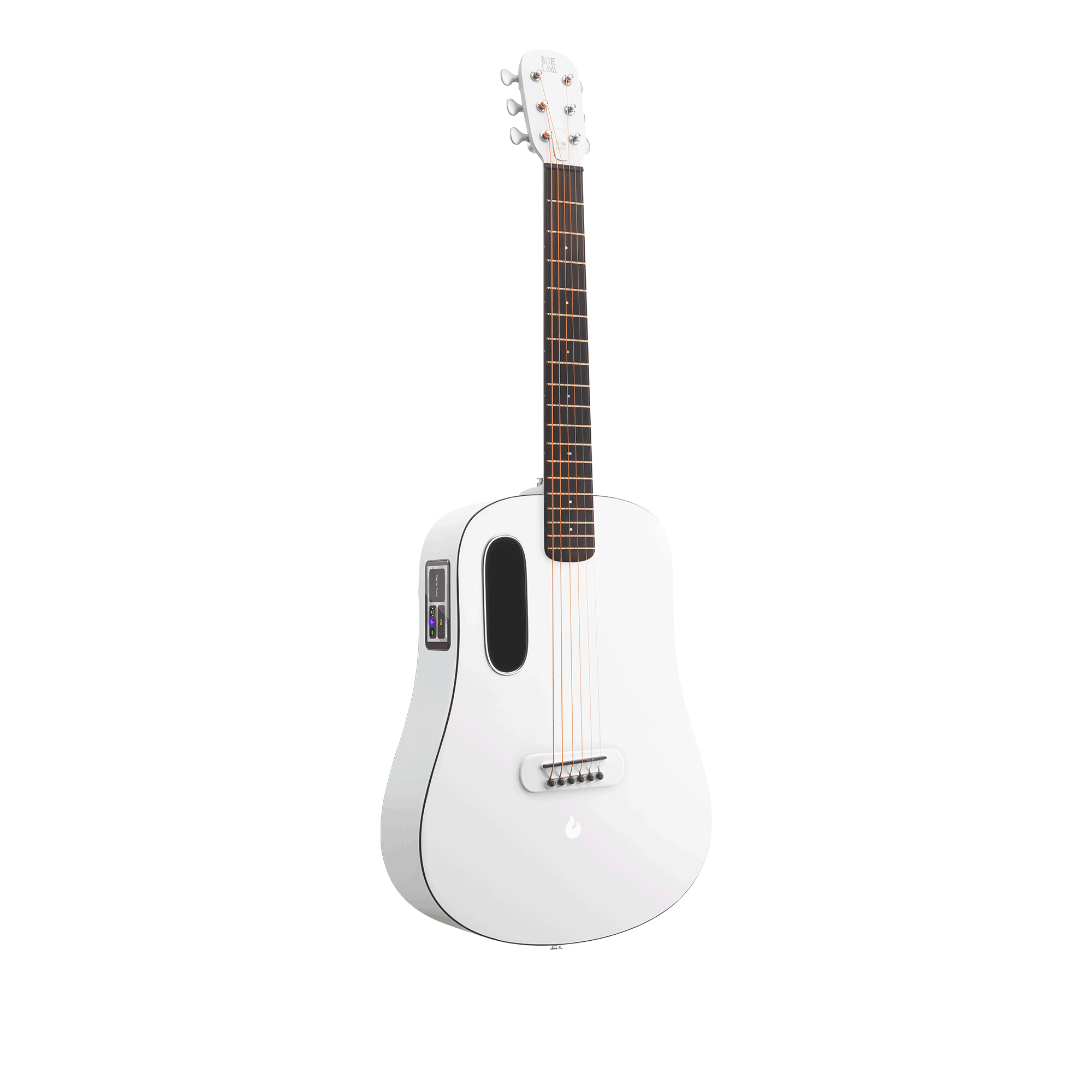 Lava Me Play Acoustic Electric Smart Guitar 36-inch White