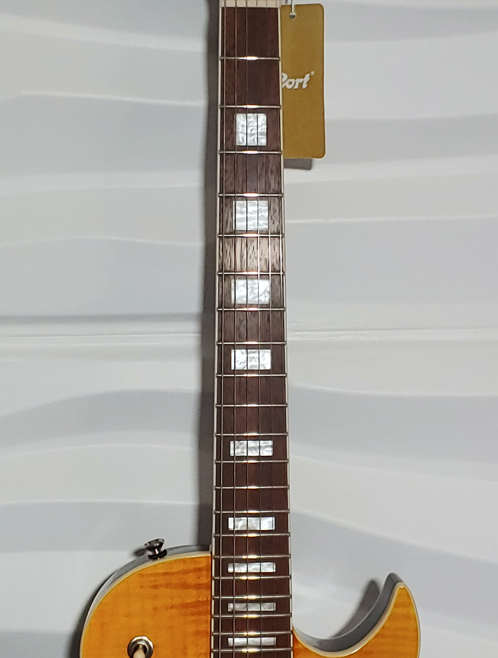 Cort Classic Rock CR250 Antique Transparent Amber Electric Guitar