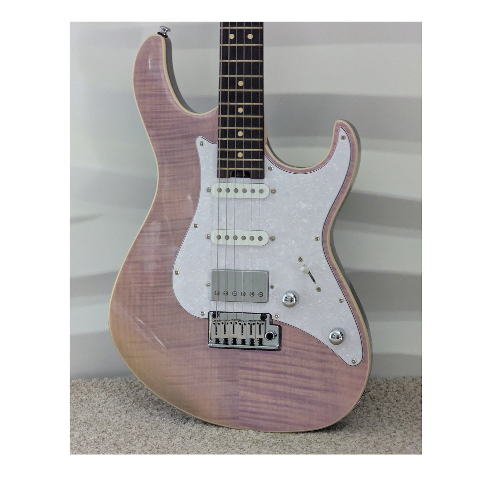 Cort G280 Select Electric Guitar Transparent Chameleon Purple