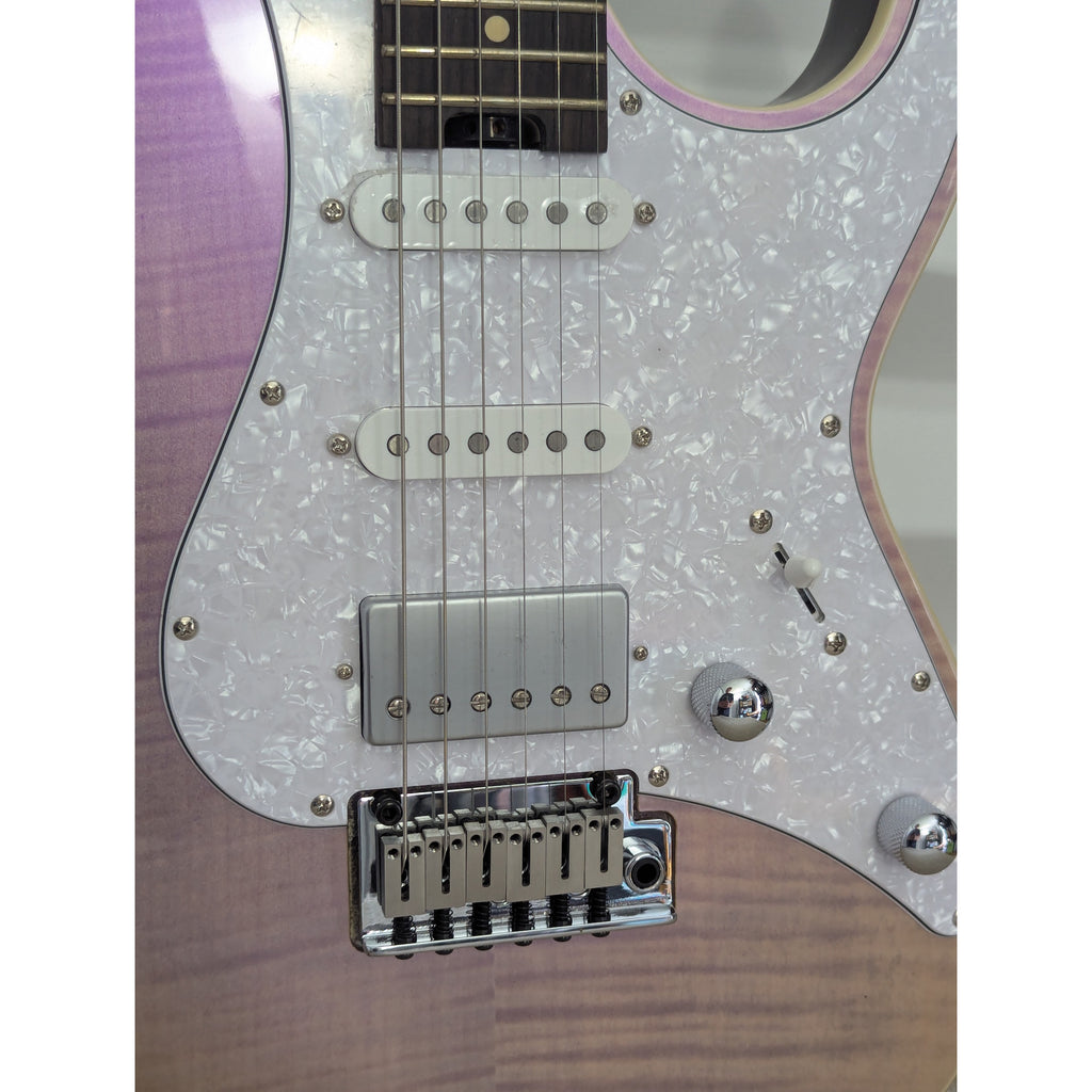 Cort G280 Select Electric Guitar Transparent Chameleon Purple