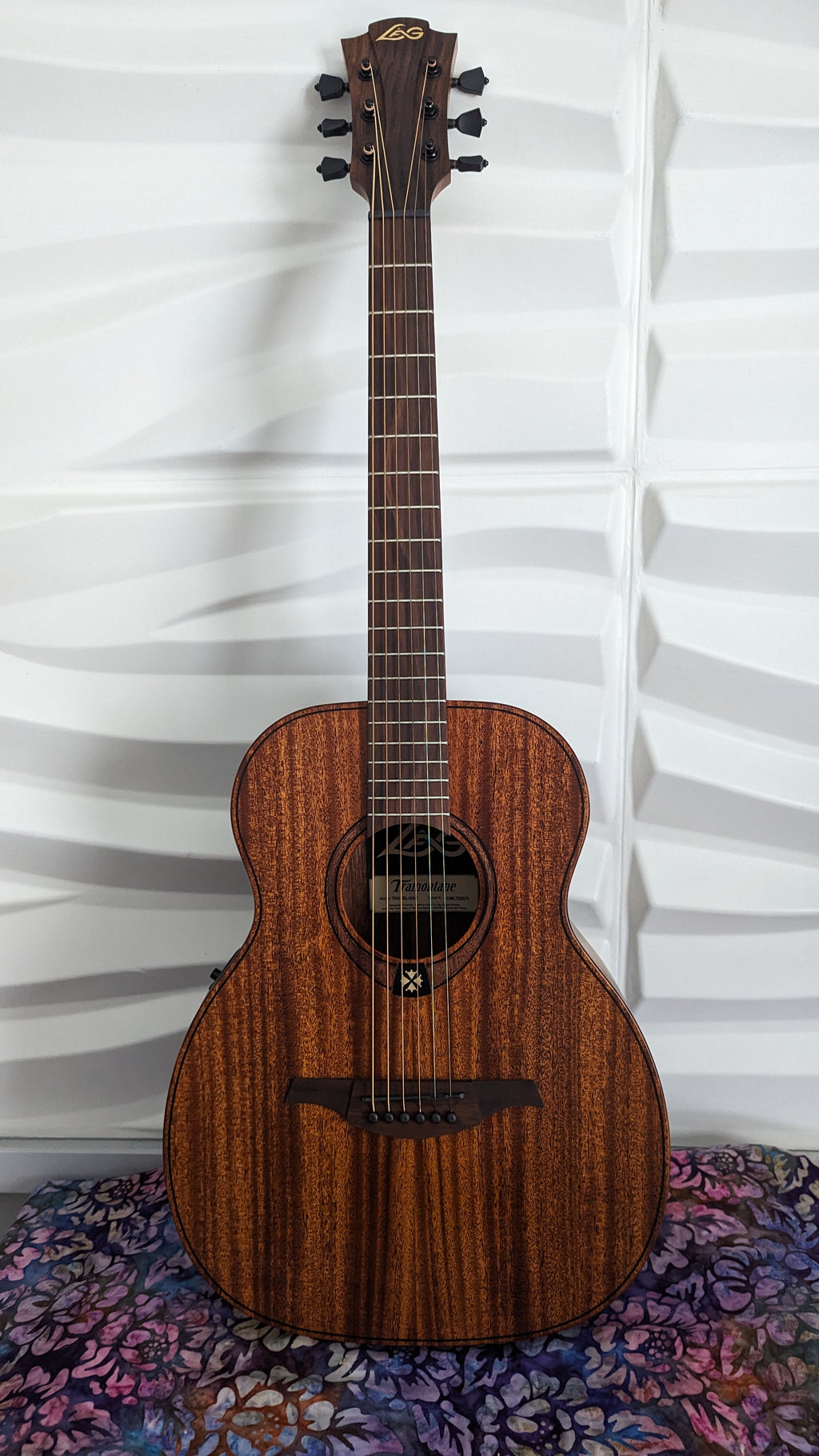 Lag Tramontane Khaya Acoustic Electric Guitar (KA-E) - Natural