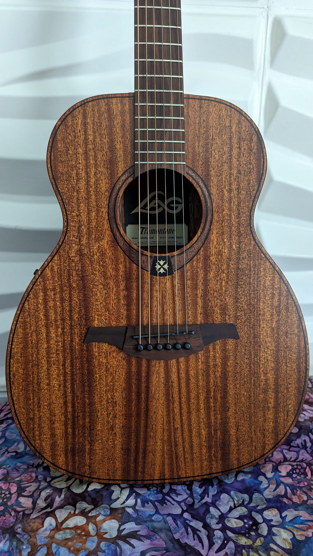 Lag Tramontane Khaya Acoustic Electric Guitar (KA-E) - Natural
