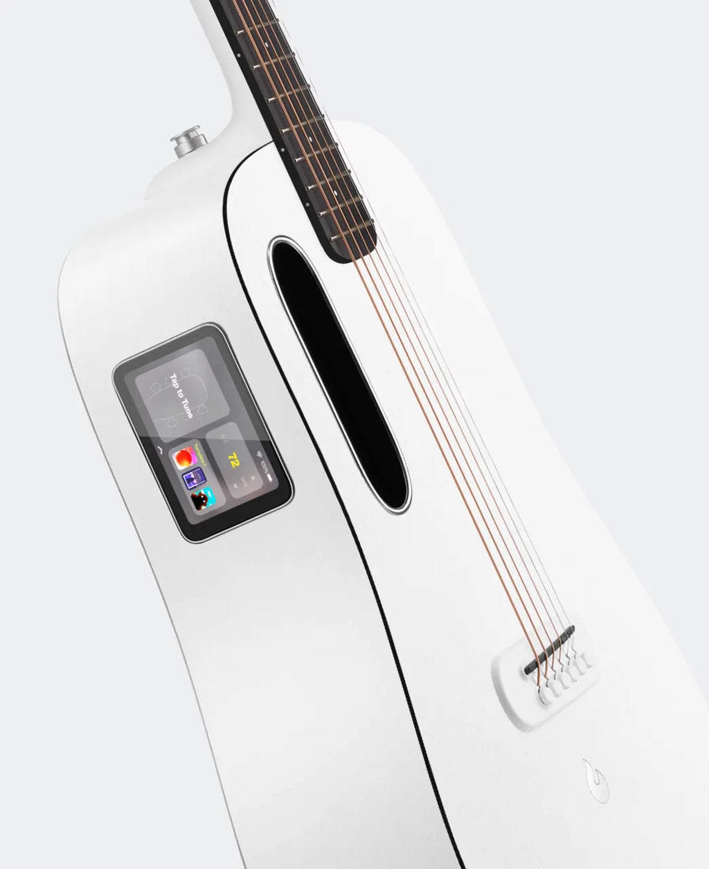 Lava Me Play Acoustic Electric Smart Guitar 36-inch White