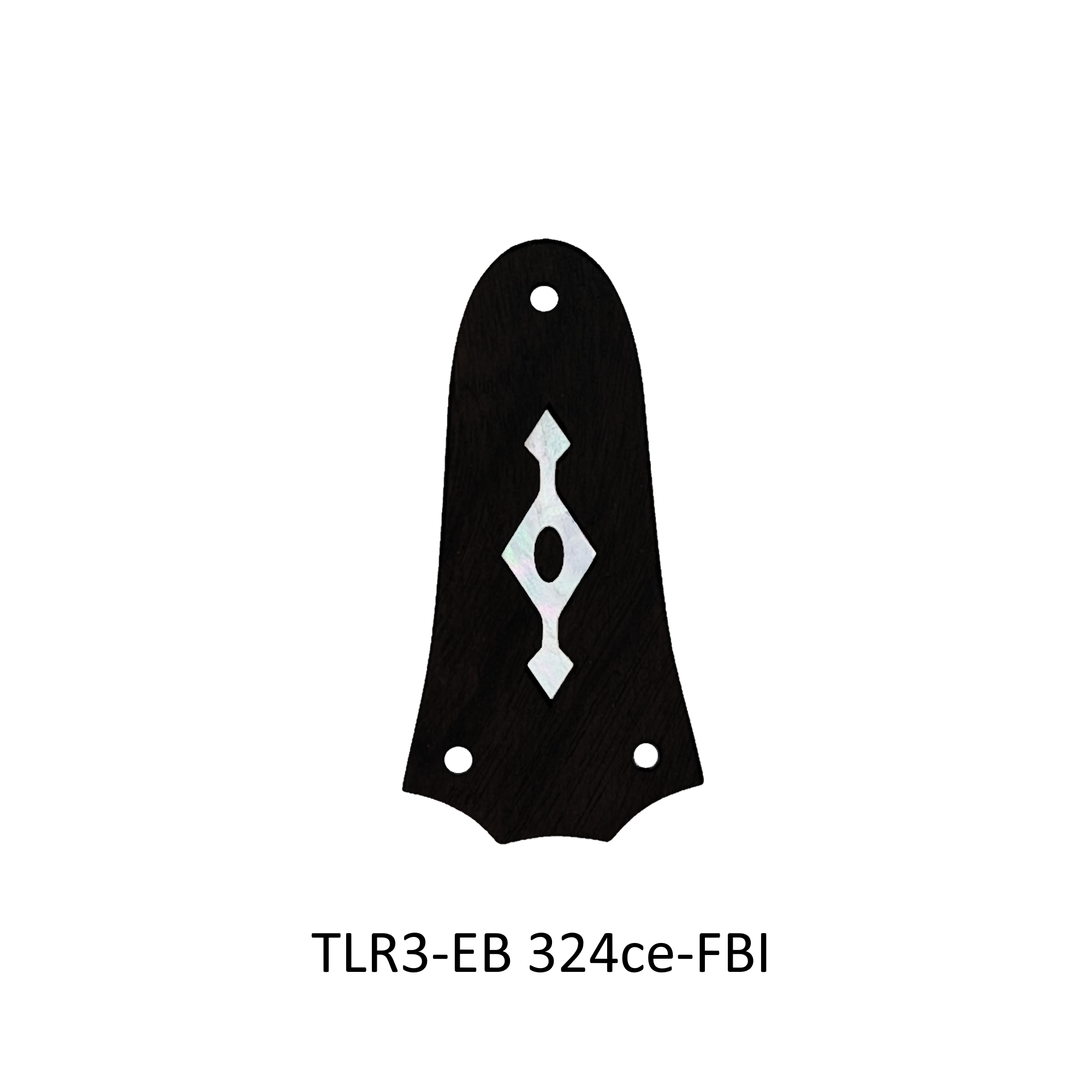Taylor 324ce Truss Rod Cover w/Matching Mother of Pearl Inlay