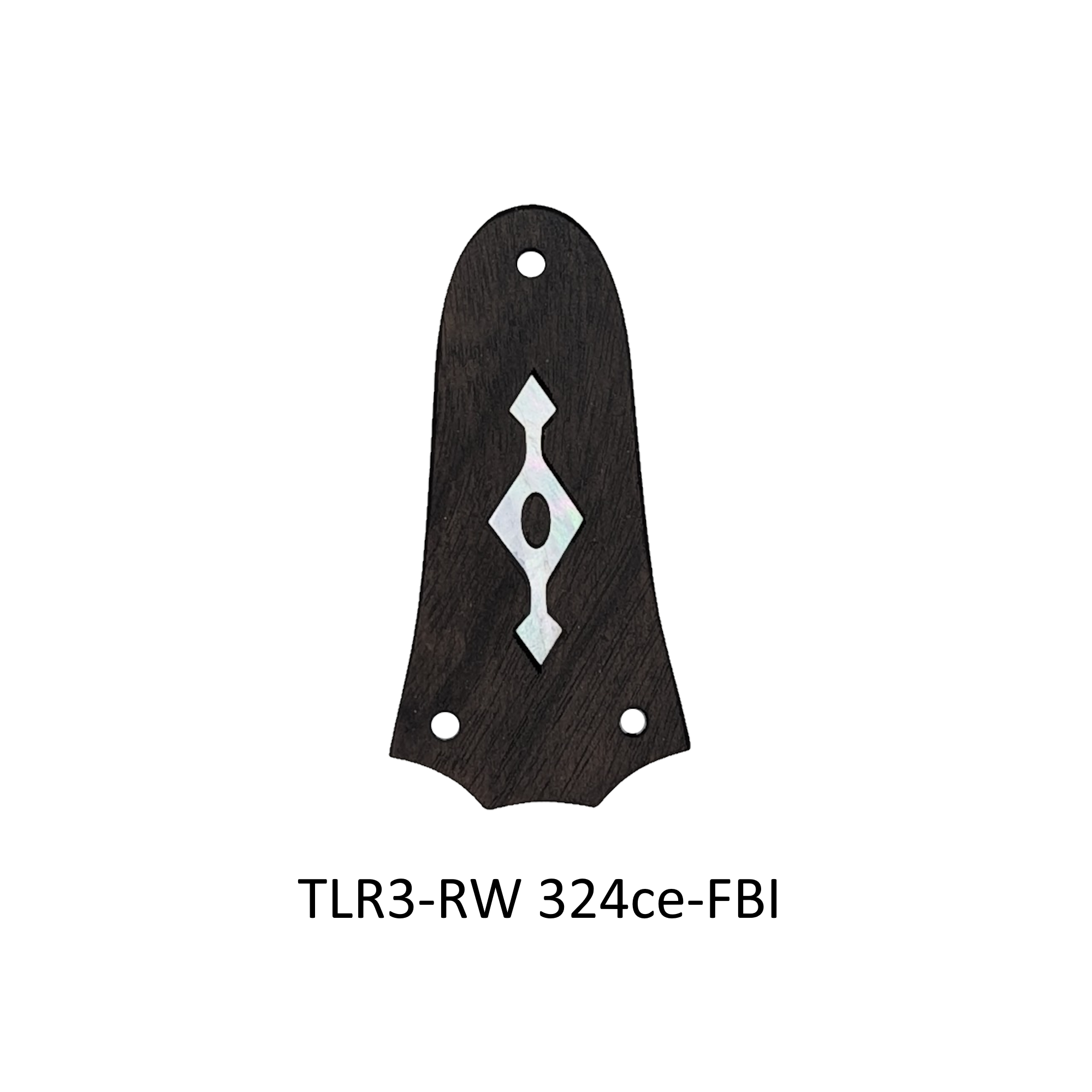 Taylor 324ce Truss Rod Cover w/Matching Mother of Pearl Inlay