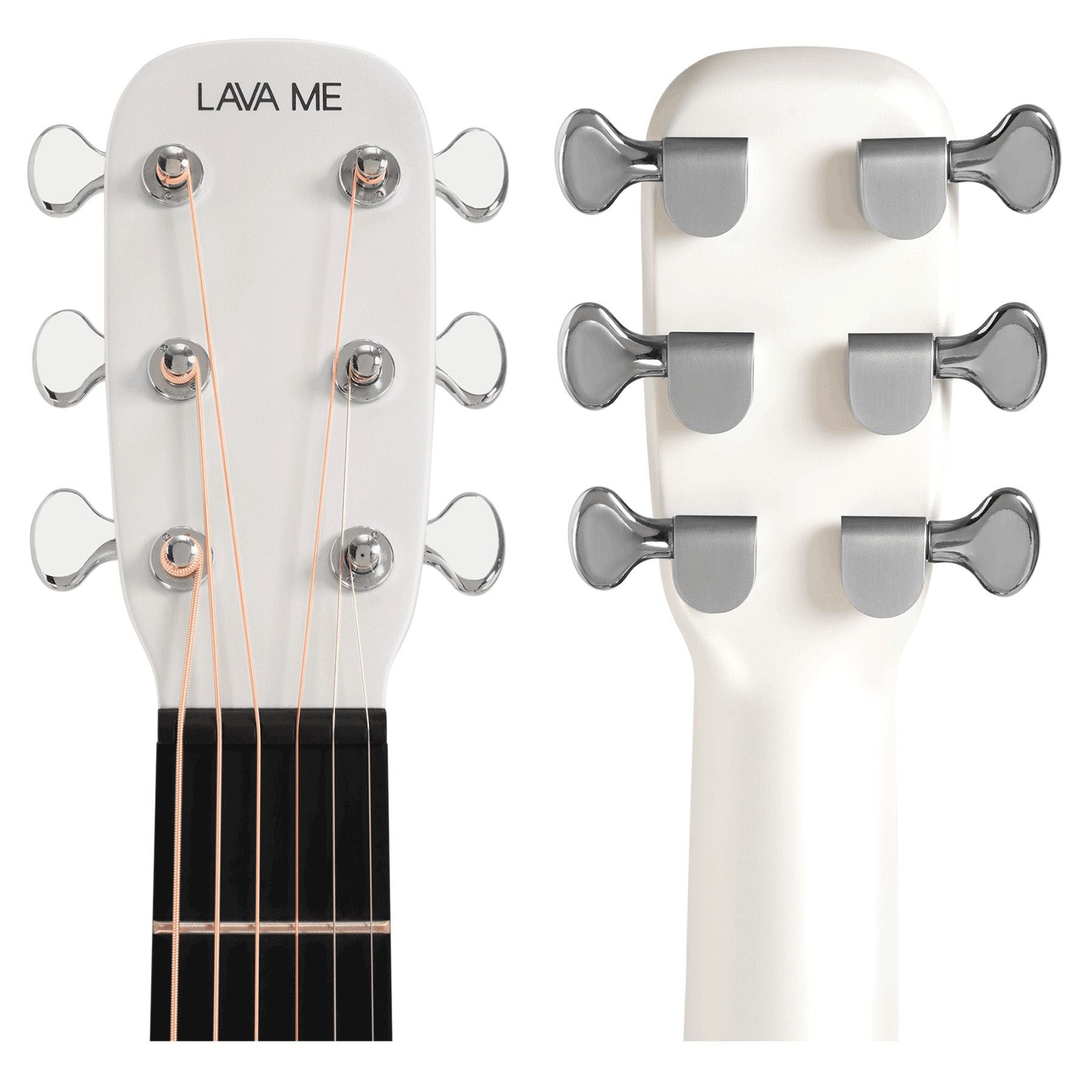 Lava Me Play Acoustic Electric Smart Guitar 36-inch White