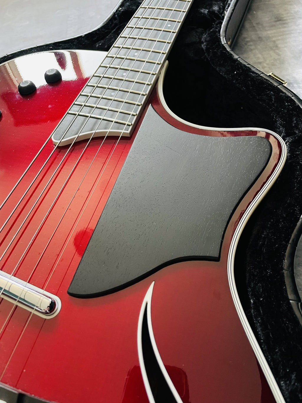 Taylor T5c Pickguard, Custom Cut Solid Wood Guitar Part, Acoustic & Electric Guitar Accessories