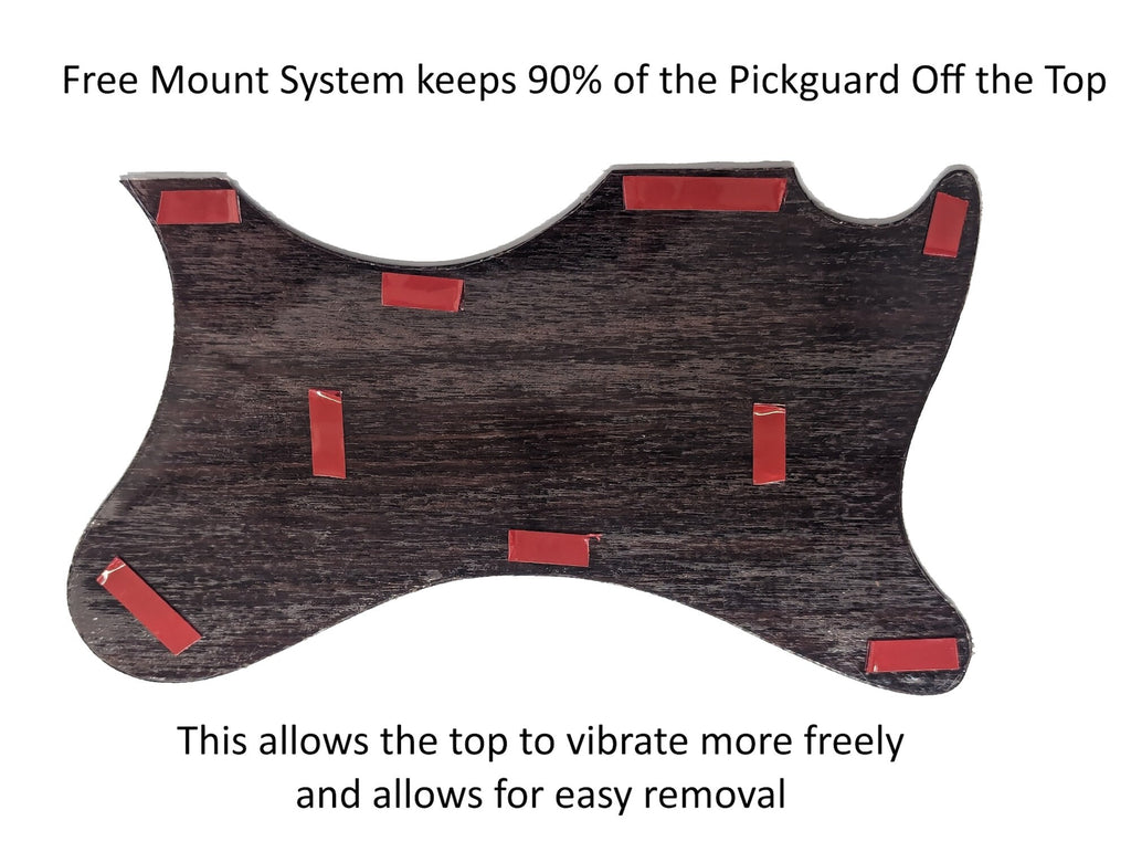 Acoustasonic Telecaster Pro Wood Pickguards