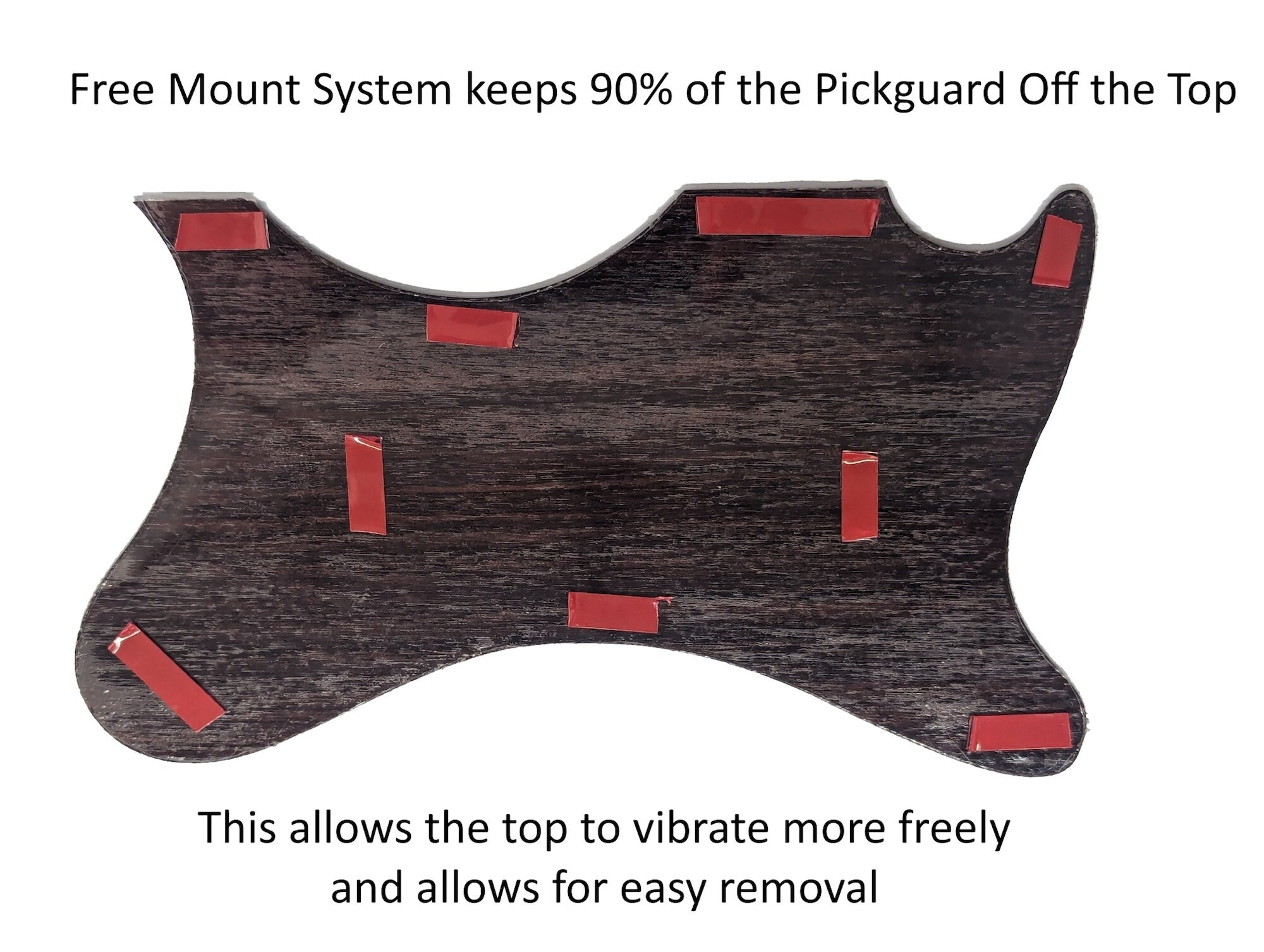 Acoustasonic Telecaster Pro Wood Pickguards