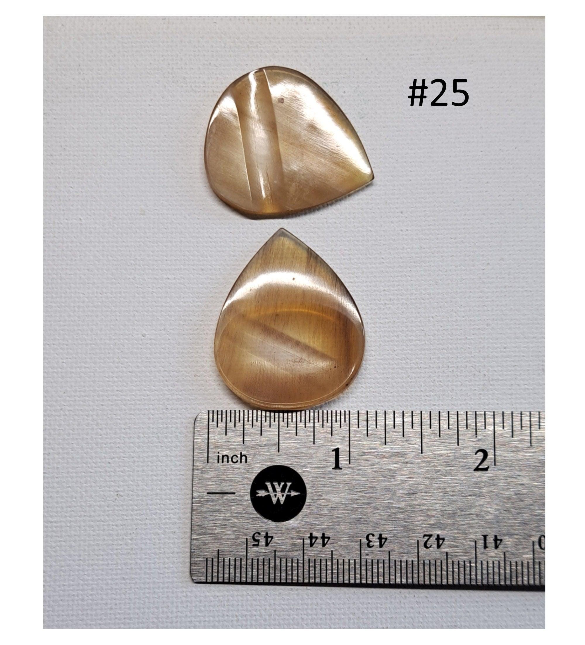 Turtle Shell Picks for Guitars and Mandolins – Highly Polished Custom Pick