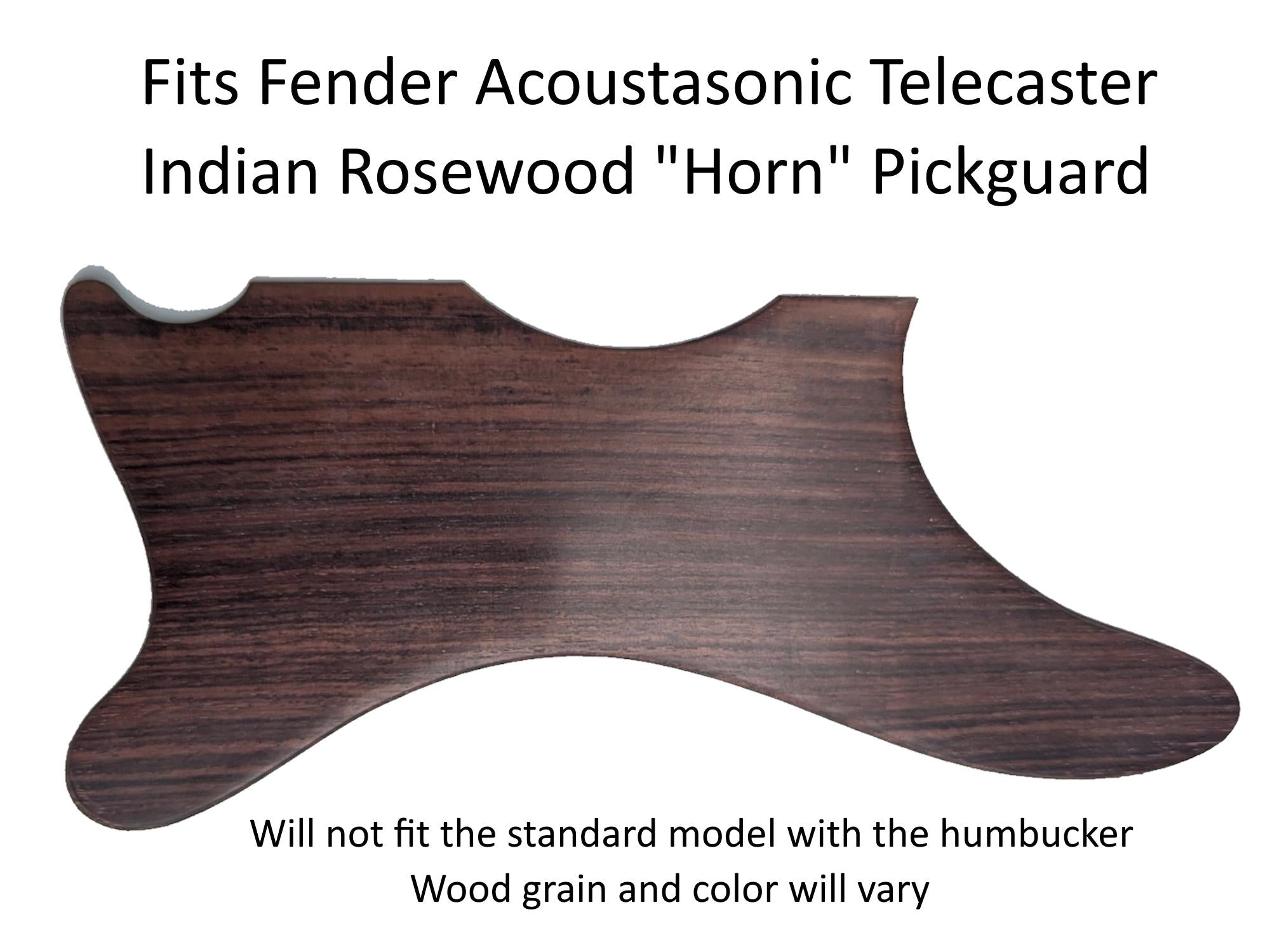 Acoustasonic Telecaster Pro Wood Pickguards