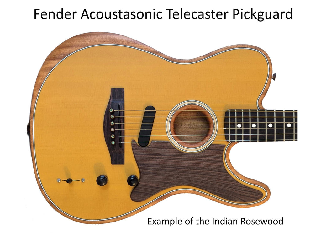 Acoustasonic Telecaster Pro Wood Pickguards