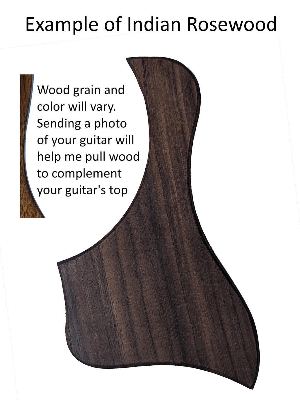 Taylor Builder's Edition GT Guitar Pickguards | Rosewood Maple Mahogany Handcrafted Parts & Accessories