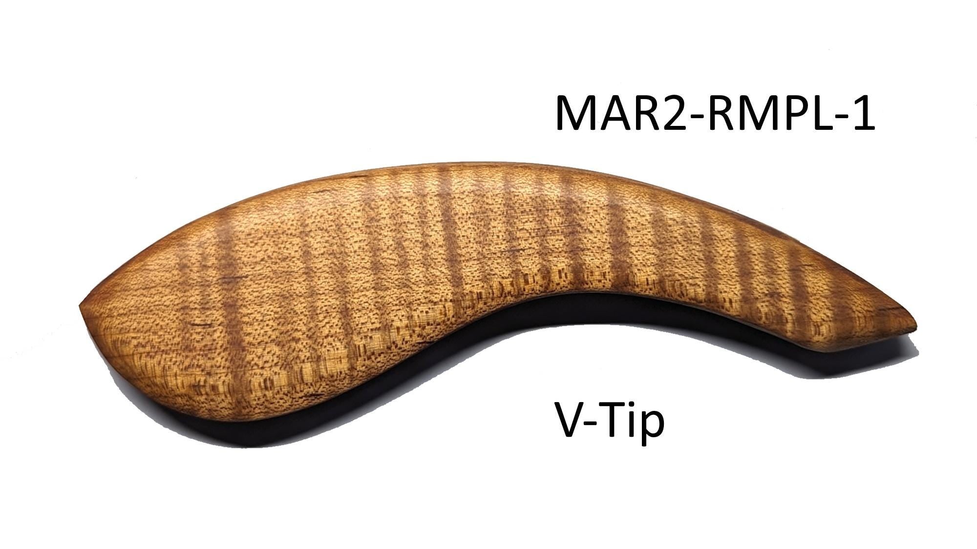 Mandolin Pickguard for Gibson F5/F9 – Handcrafted Roasted Flamed Maple, Durable & Stylish Accessory