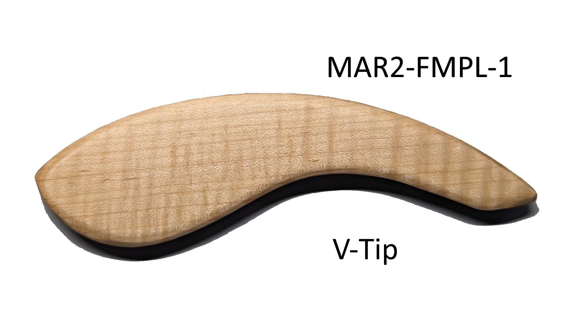 Mandolin Pickguard for Gibson F5/F9 – Handcrafted Roasted Flamed Maple, Durable & Stylish Accessory