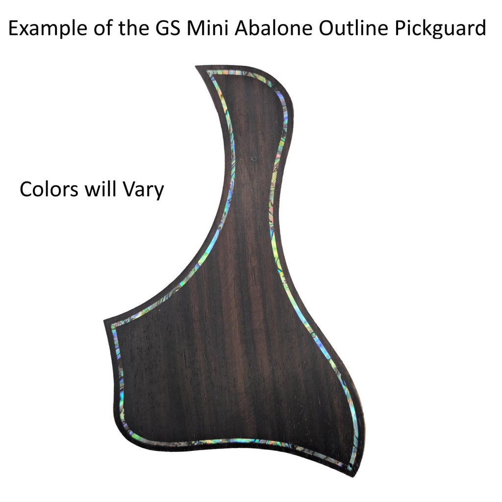 Taylor GS Mini Rosewood Pickguard Abalone Outline Inlay Guitar Accessory