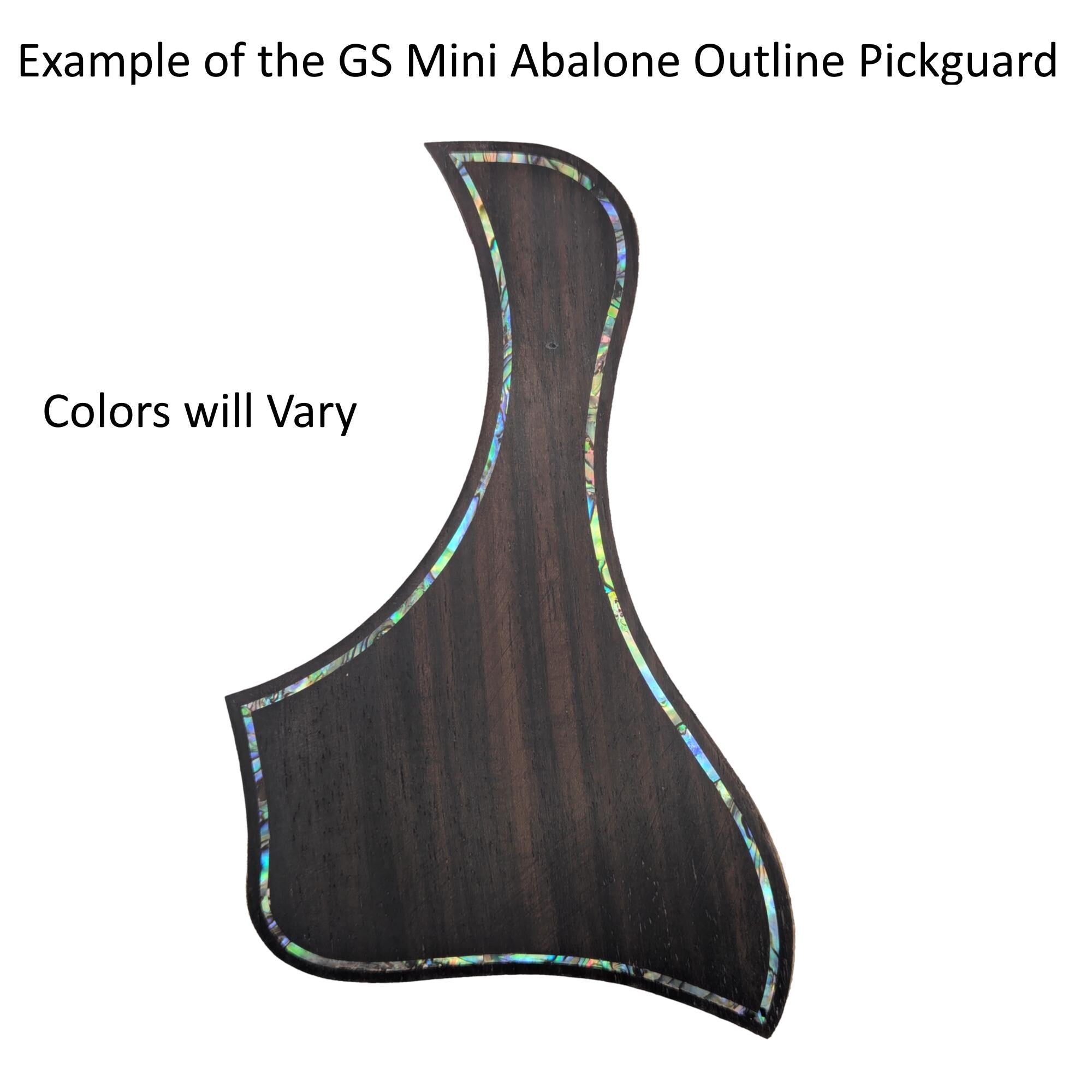 Taylor GS Mini Rosewood Pickguard Abalone Outline Inlay Guitar Accessory
