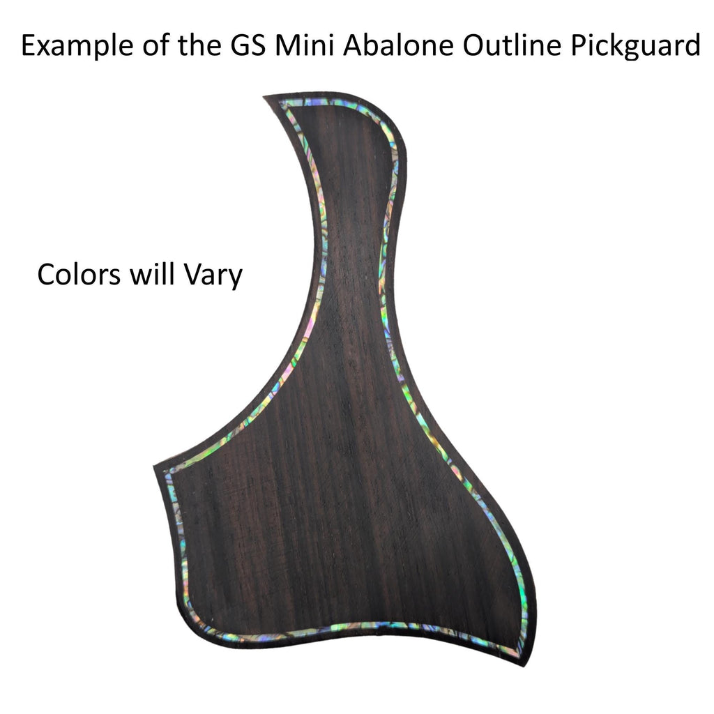 Taylor GS Mini Rosewood Pickguard Abalone Outline Inlay Guitar Accessory