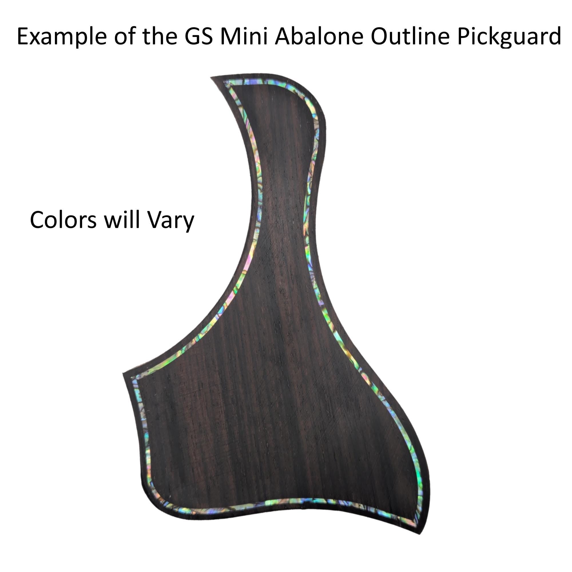 Taylor GS Mini Rosewood Pickguard Abalone Outline Inlay Guitar Accessory