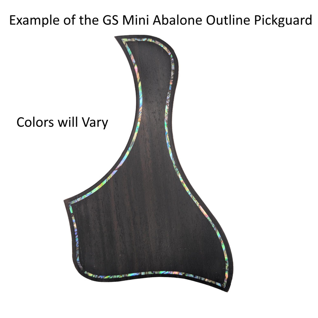 Taylor GS Mini Rosewood Pickguard Abalone Outline Inlay Guitar Accessory