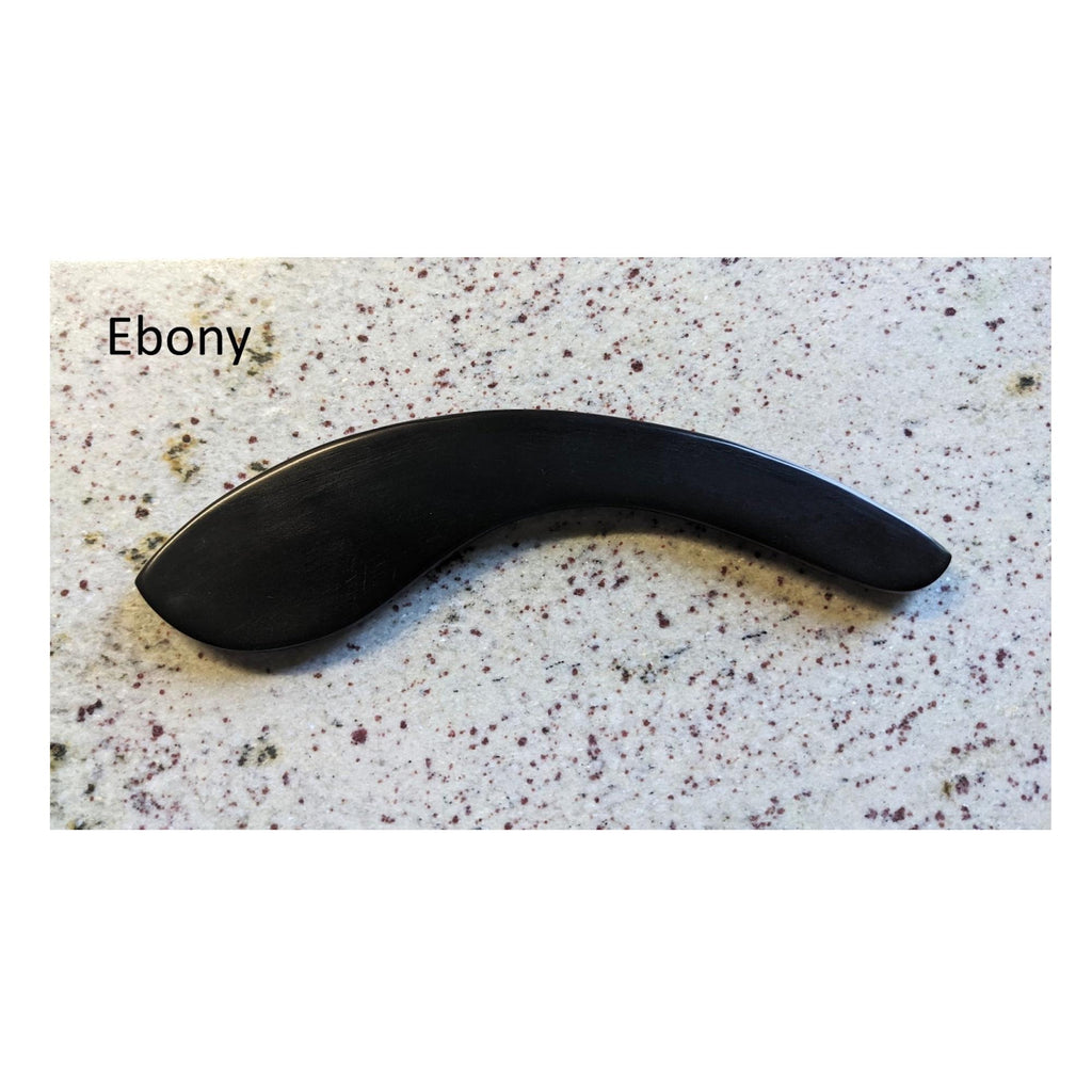Slim Natural Wood Acoustic Guitar Armrest, Handmade Soft Curve Ergonomic Rest