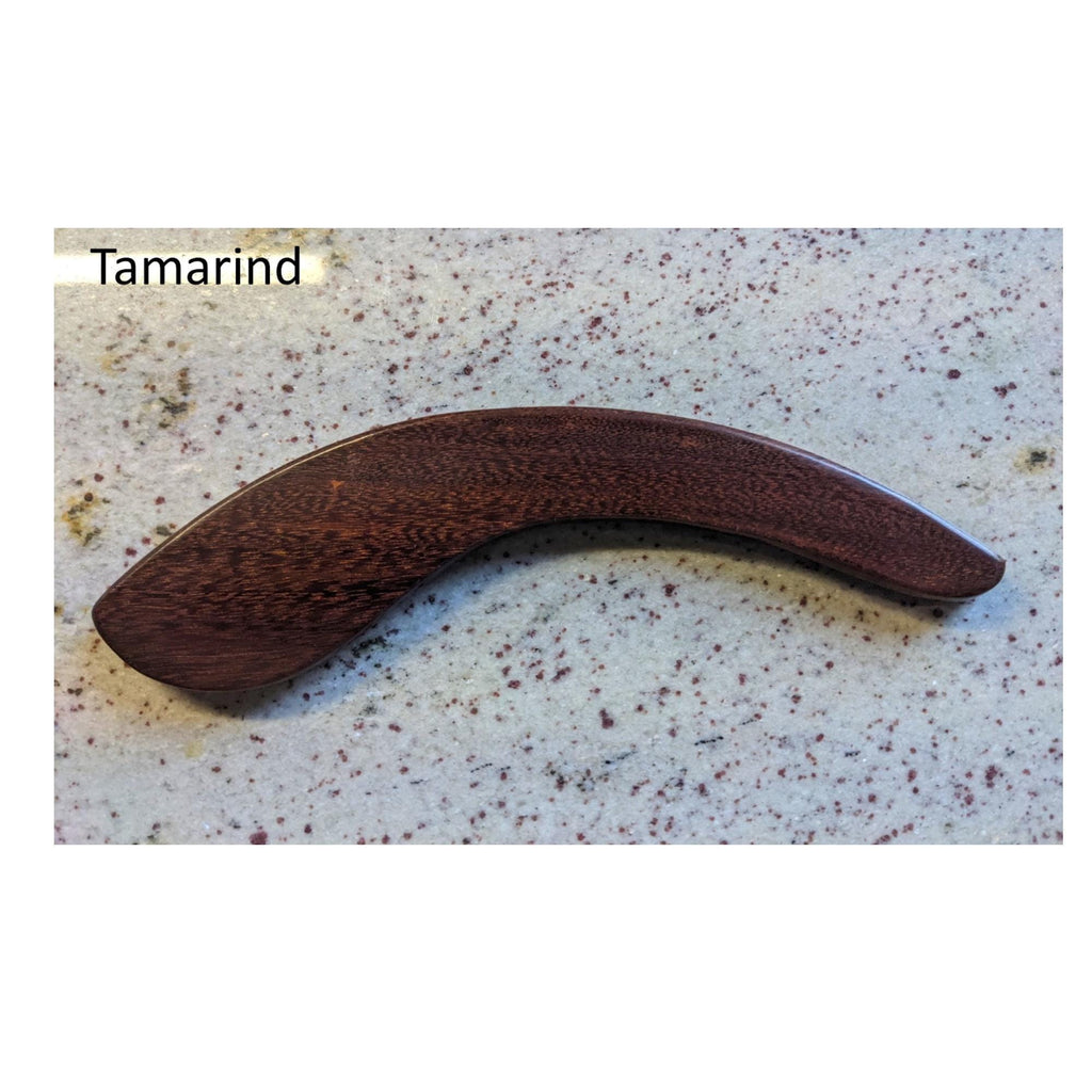 Slim Natural Wood Acoustic Guitar Armrest, Handmade Soft Curve Ergonomic Rest