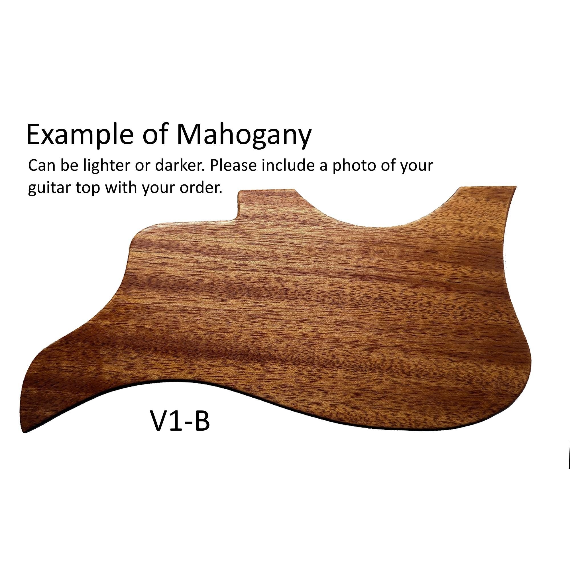 Pickguard for Fender Acoustasonic Jazzmaster | Guitar Parts | Custom Natural Solid Wood Pickguard