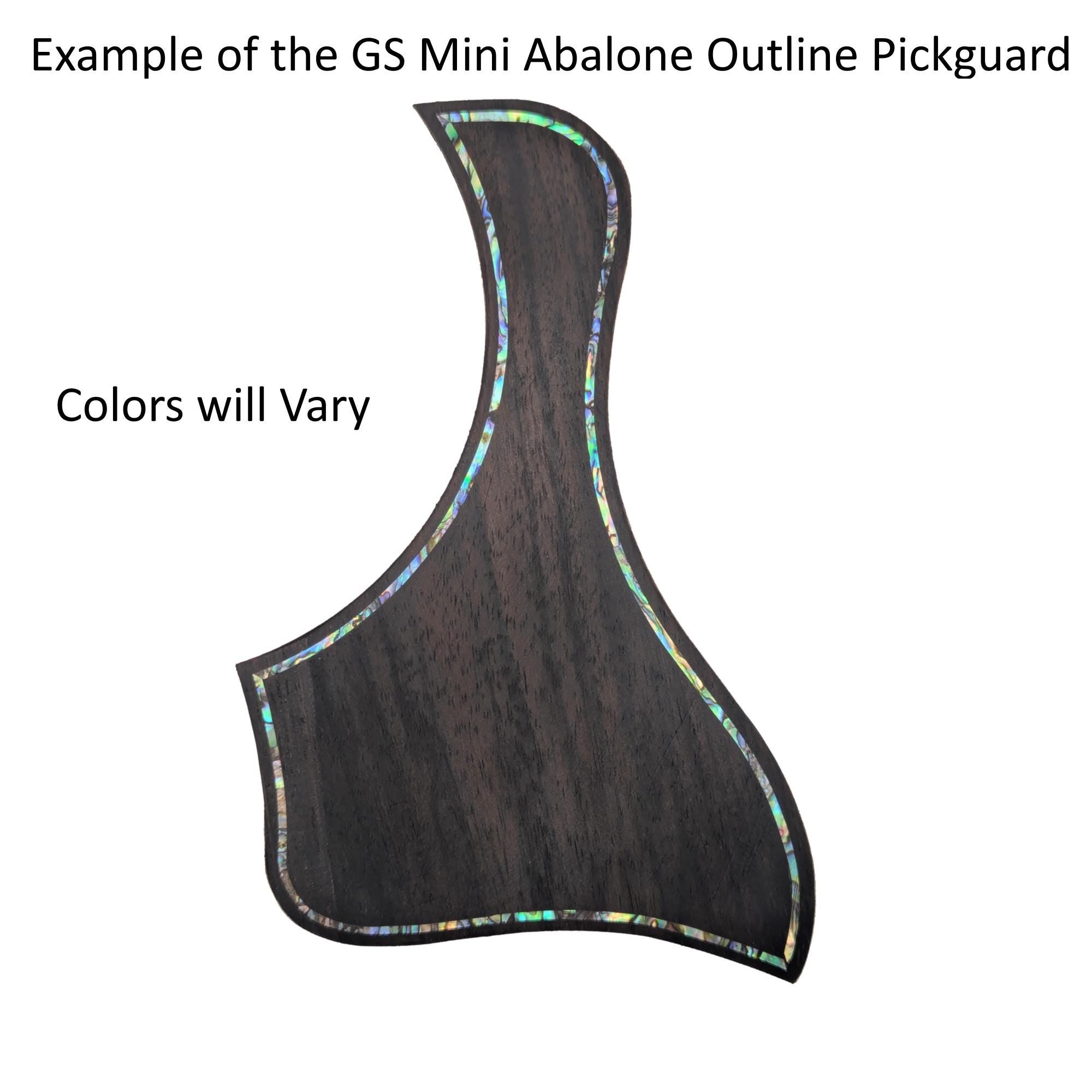 Taylor GS Mini Rosewood Pickguard Abalone Outline Inlay Guitar Accessory