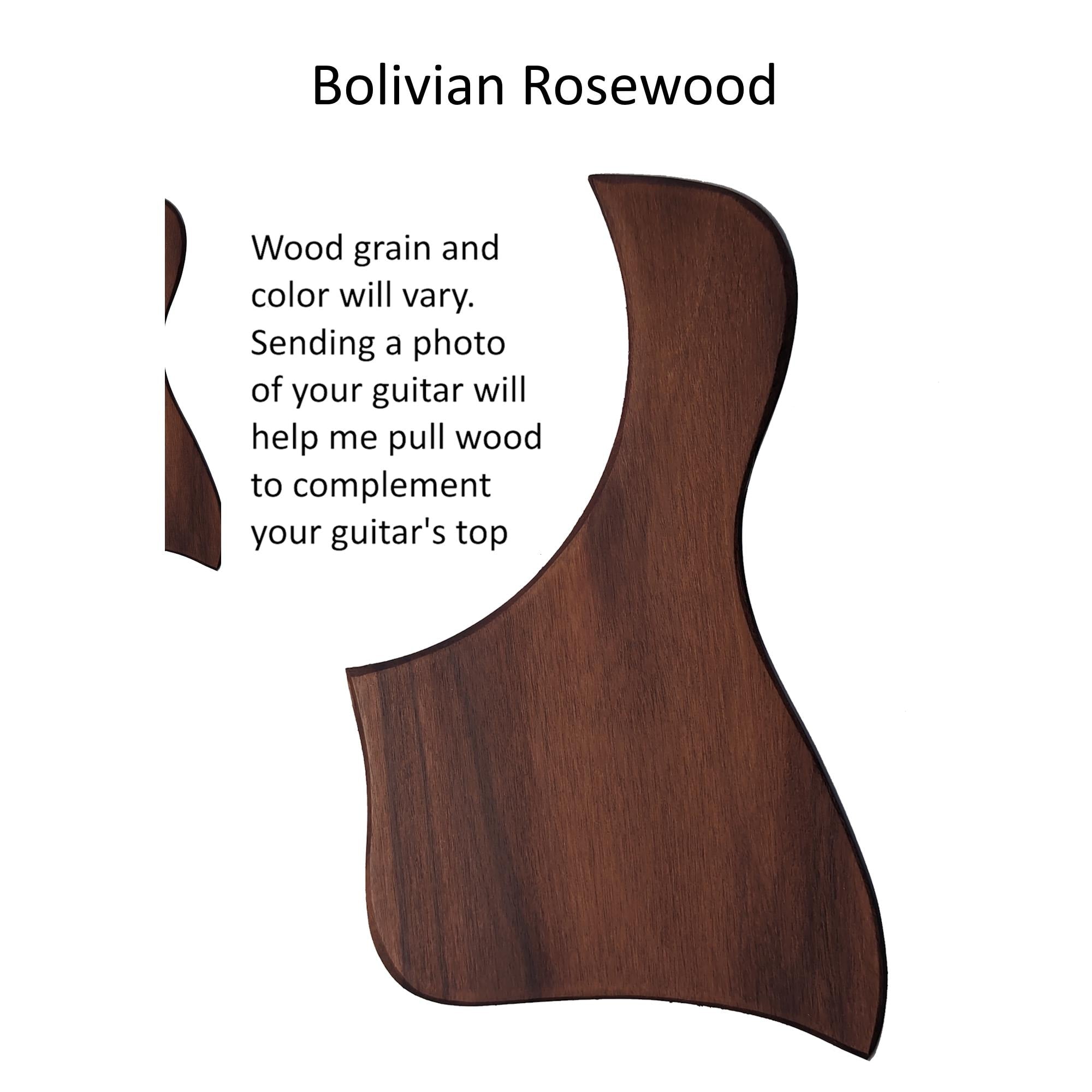 Made to Fit Taylor Baby Guitars- Handcrafted Solid Wood Pickguards