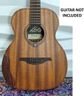 Handcrafted Guitar Armrest: Rosewood, Ebony, Mahogany - Comfortable Curved Edge