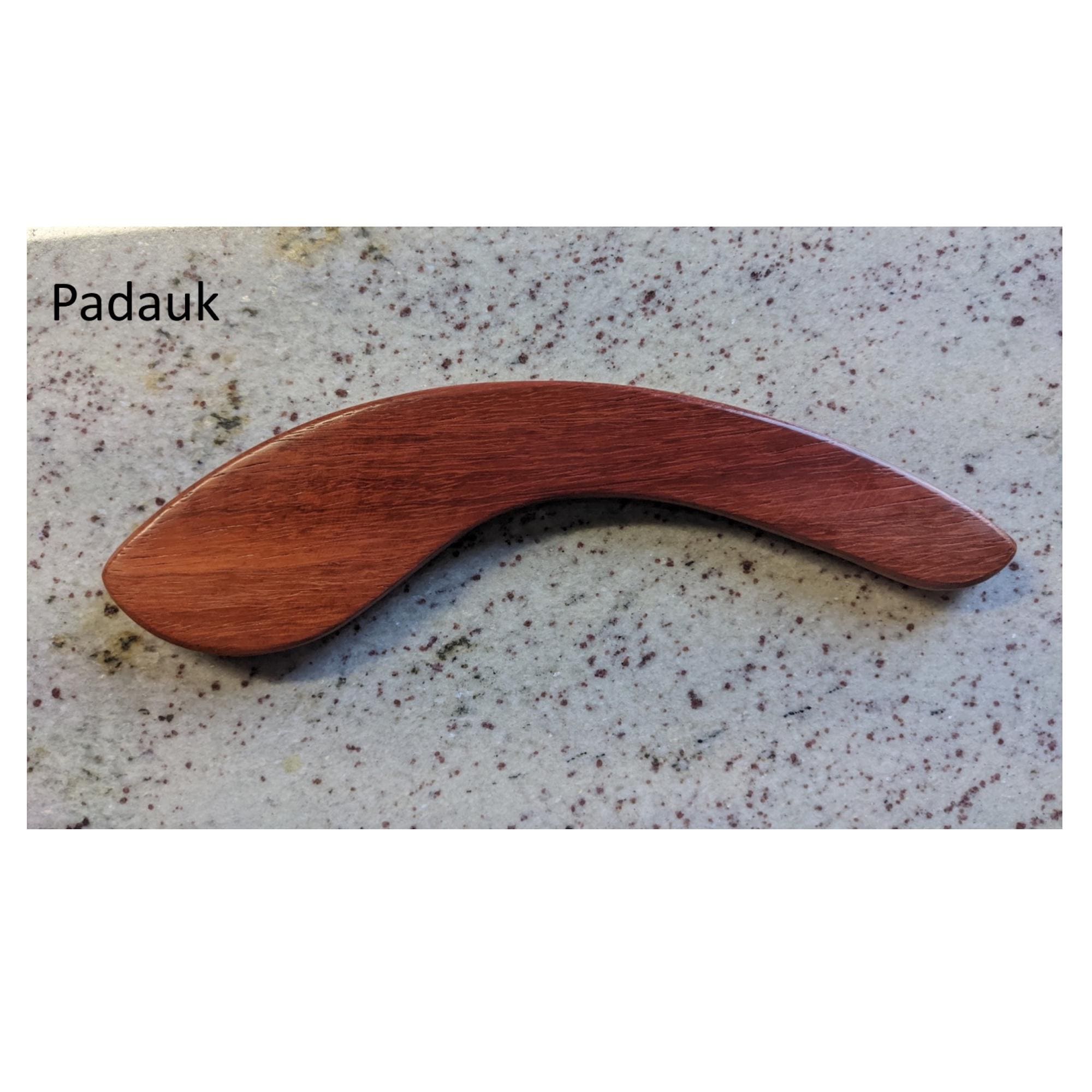 Slim Natural Wood Acoustic Guitar Armrest, Handmade Soft Curve Ergonomic Rest