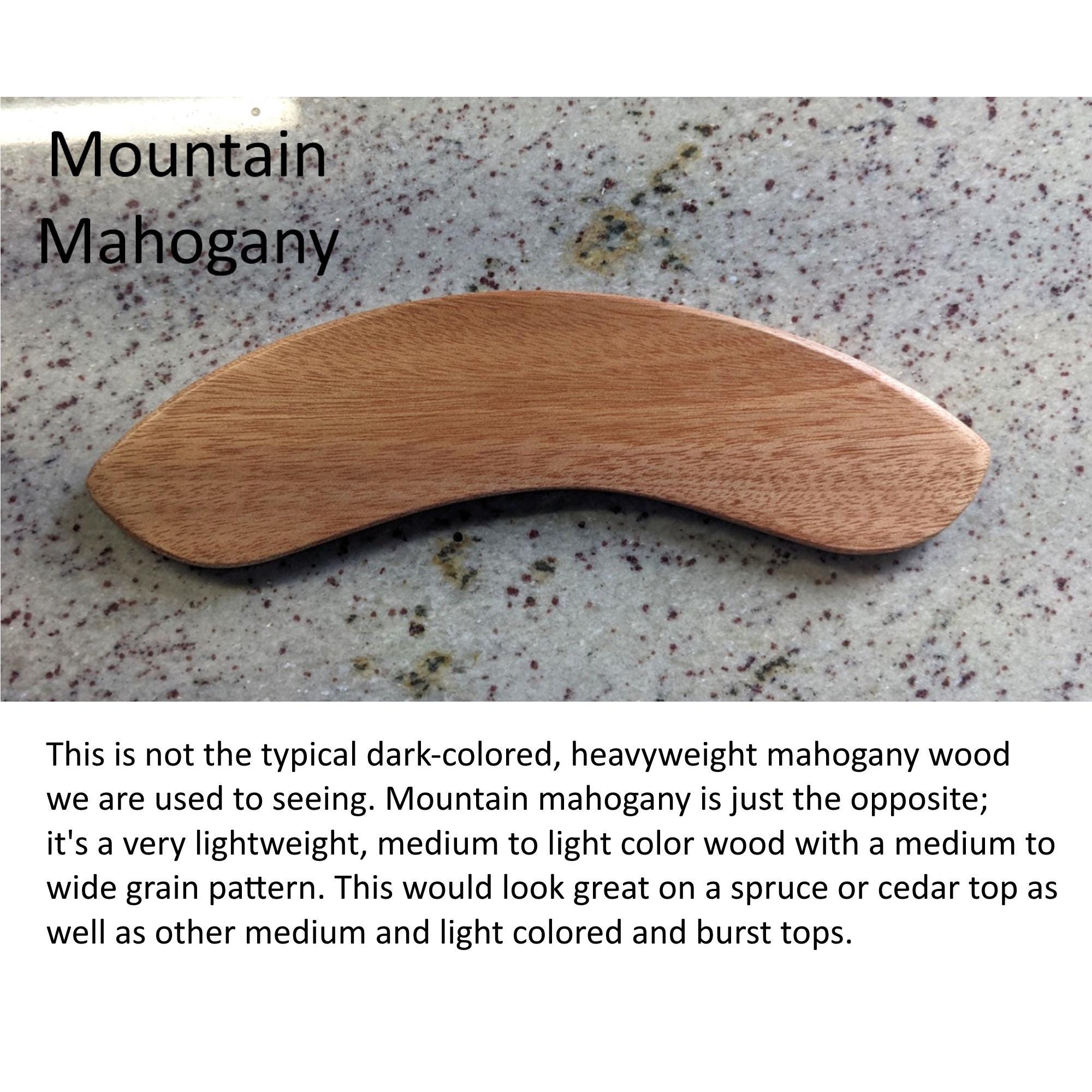 Solid Wood Acoustic Guitar Armrest | Wide Strumming Guard Protection Comfort, Handmade Accessory