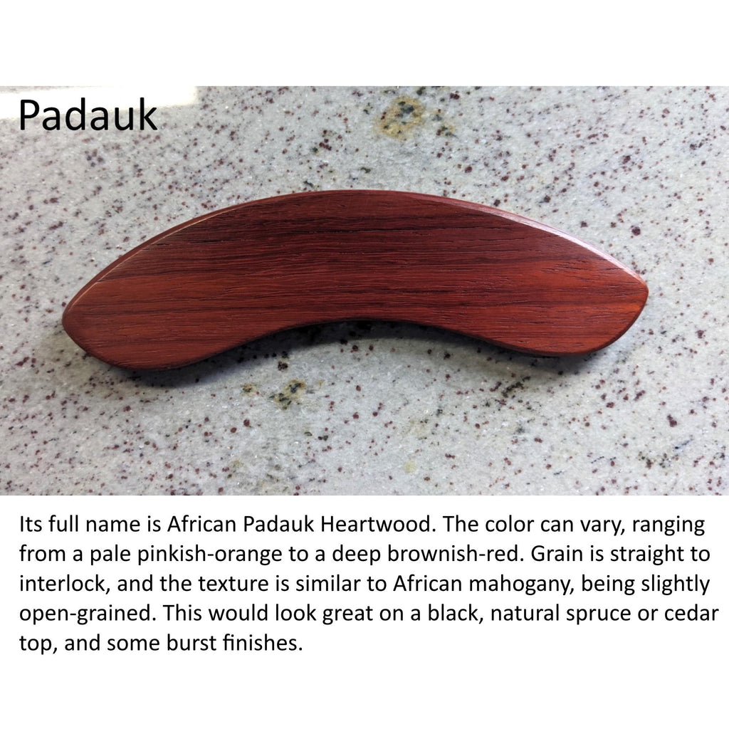 Solid Wood Acoustic Guitar Armrest | Wide Strumming Guard Protection Comfort, Handmade Accessory