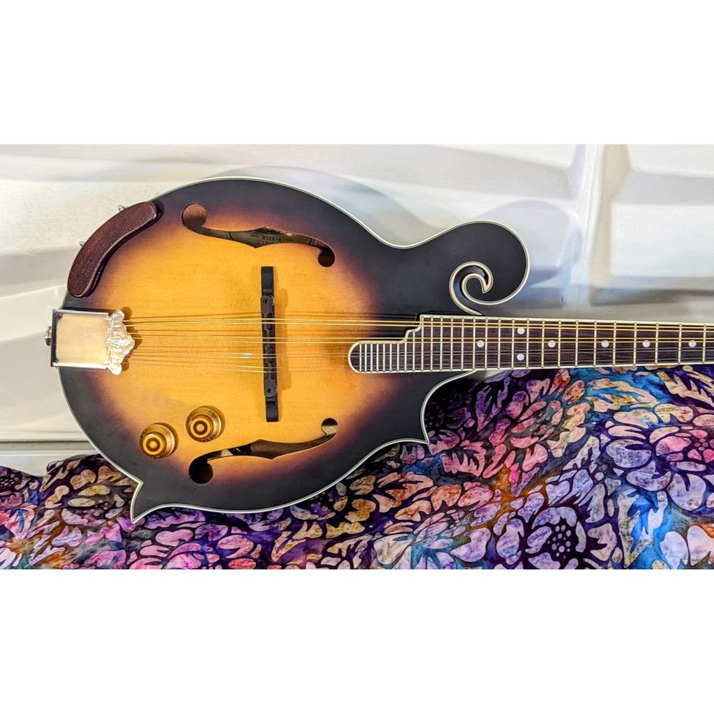 Custom Curve Mandolin Part Wood Armrest with Hardware