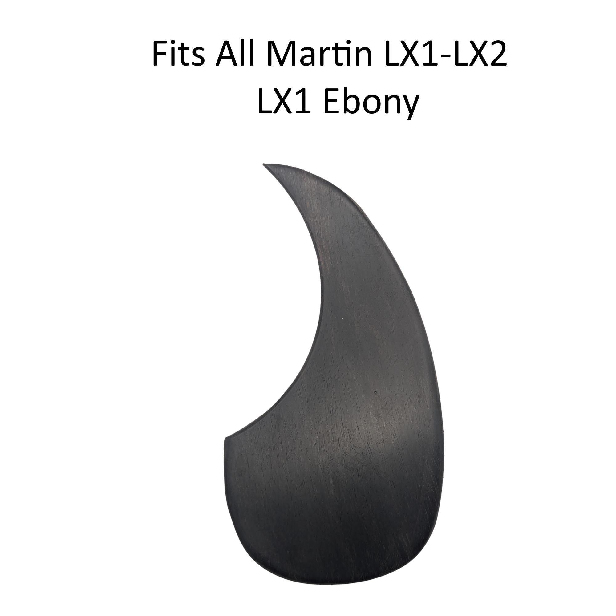 Wood Pickguard Fits Martin LX Series Guitars | Choice of Wood