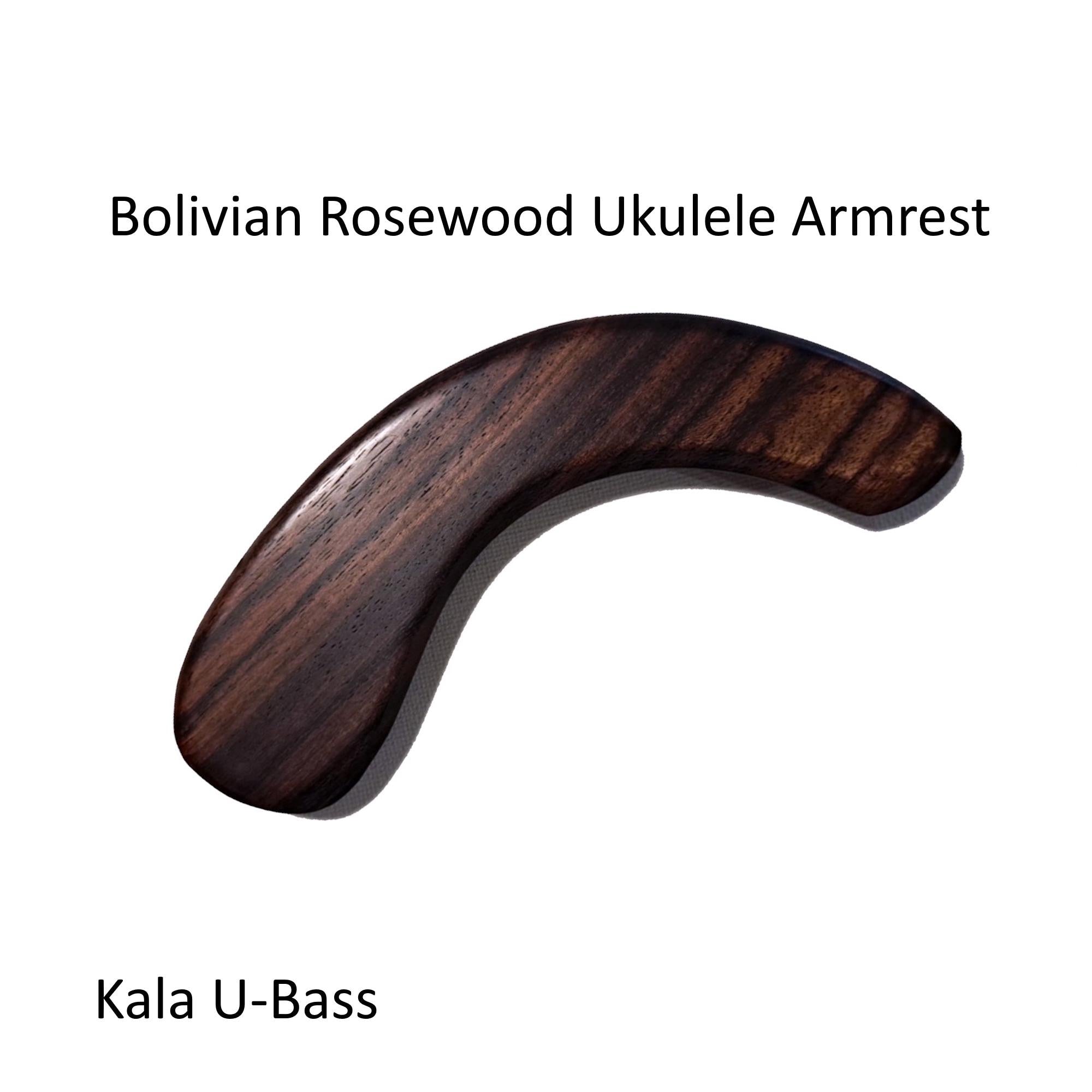 Ukulele Armrest: Solid Wood, Enhances Comfort & Tone Handcrafted Made to Order