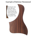 Handcrafted Solid Wood Pickguard for Taylor Guitars: Free Mount System