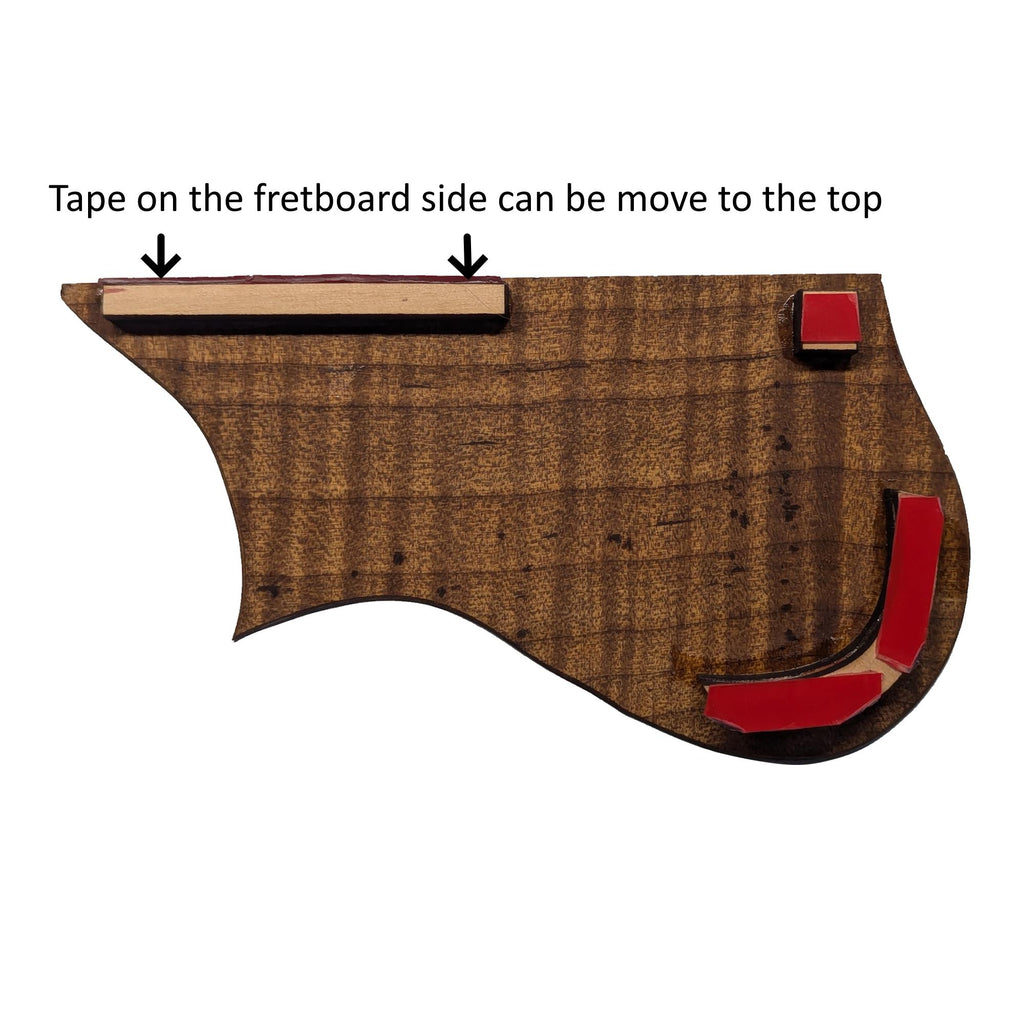 Mandolin Pickguard for Eastman MD315 F Style Optional Armrest– Durable Protective Accessory