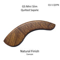 Custom Made Taylor GS Mini Armrest: Exotic Woods, Curved Edge - Improves Sound