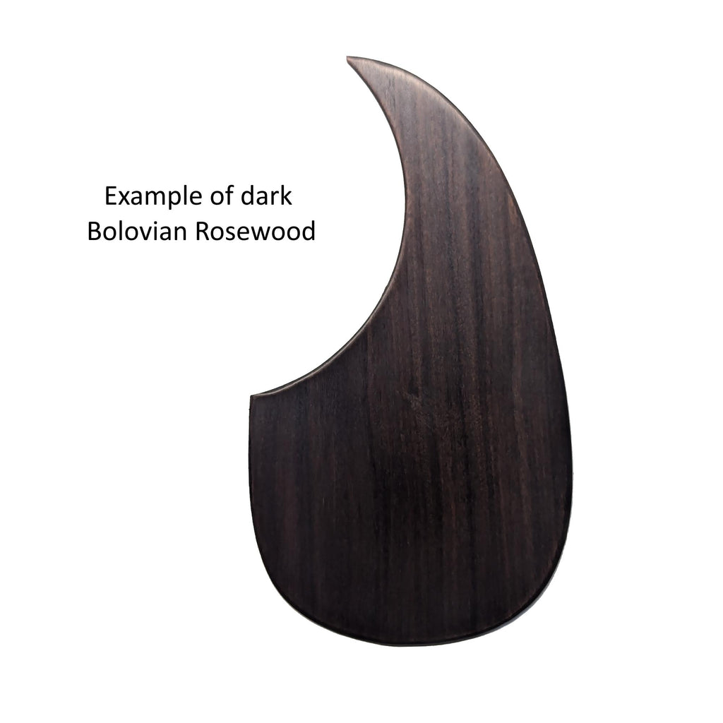 Fits Martin D15M Guitar Pickguard | Rosewood, Mahogany, or Koa | Free Mount System