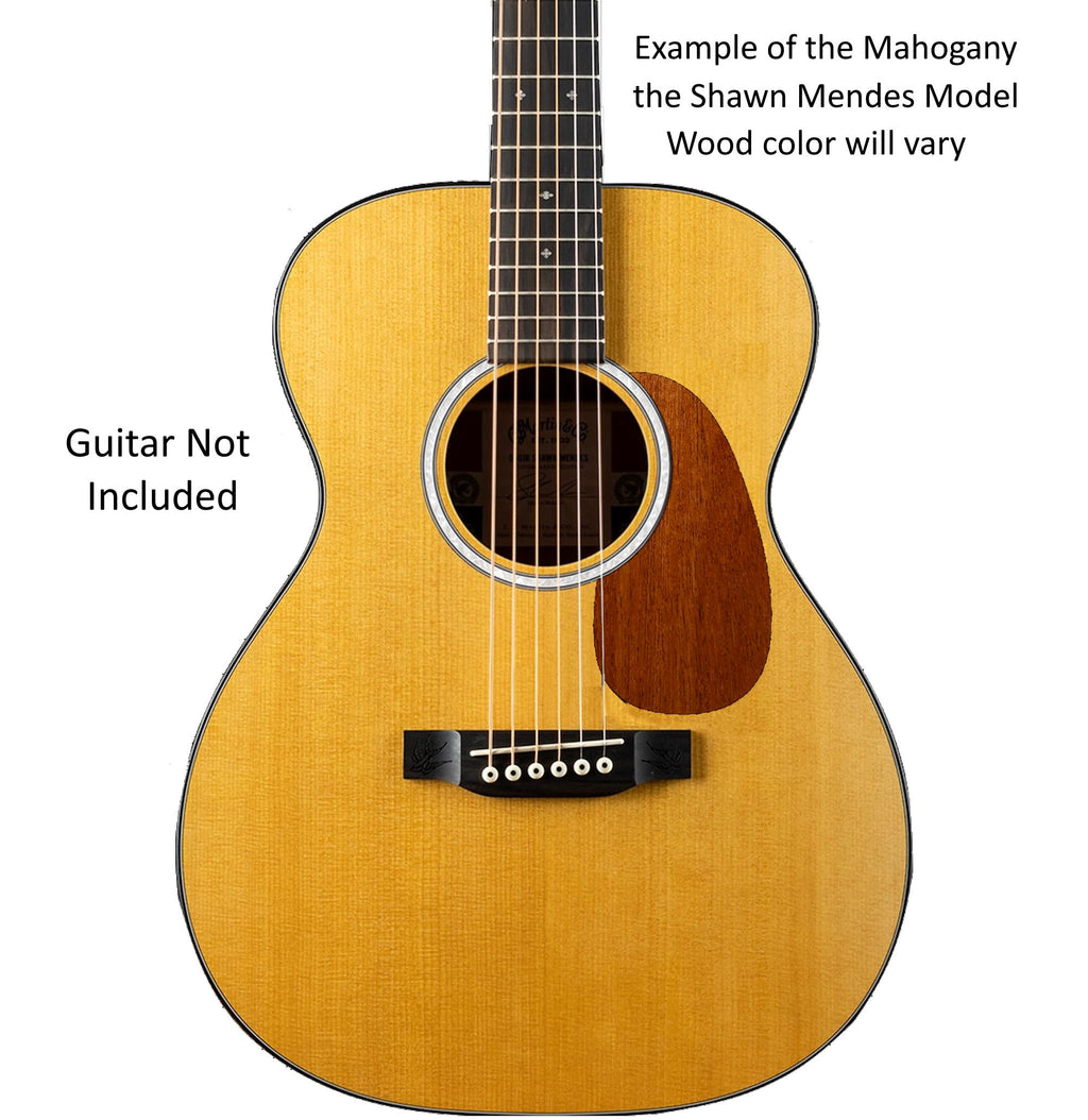 Fits Martin DJR-E Dreadnought Junior Guitar Pickguard | Rosewood Mahogany Handcrafted Replacement Guitar Parts & Accessories