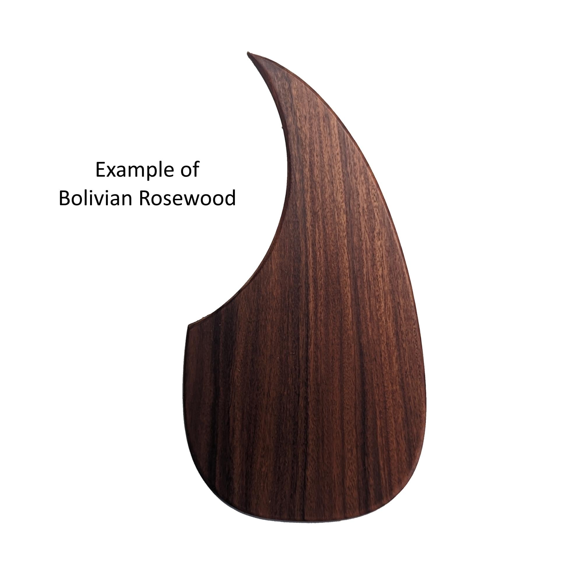 Fits Martin DJR-E Dreadnought Junior Guitar Pickguard | Rosewood Mahogany Handcrafted Replacement Guitar Parts & Accessories