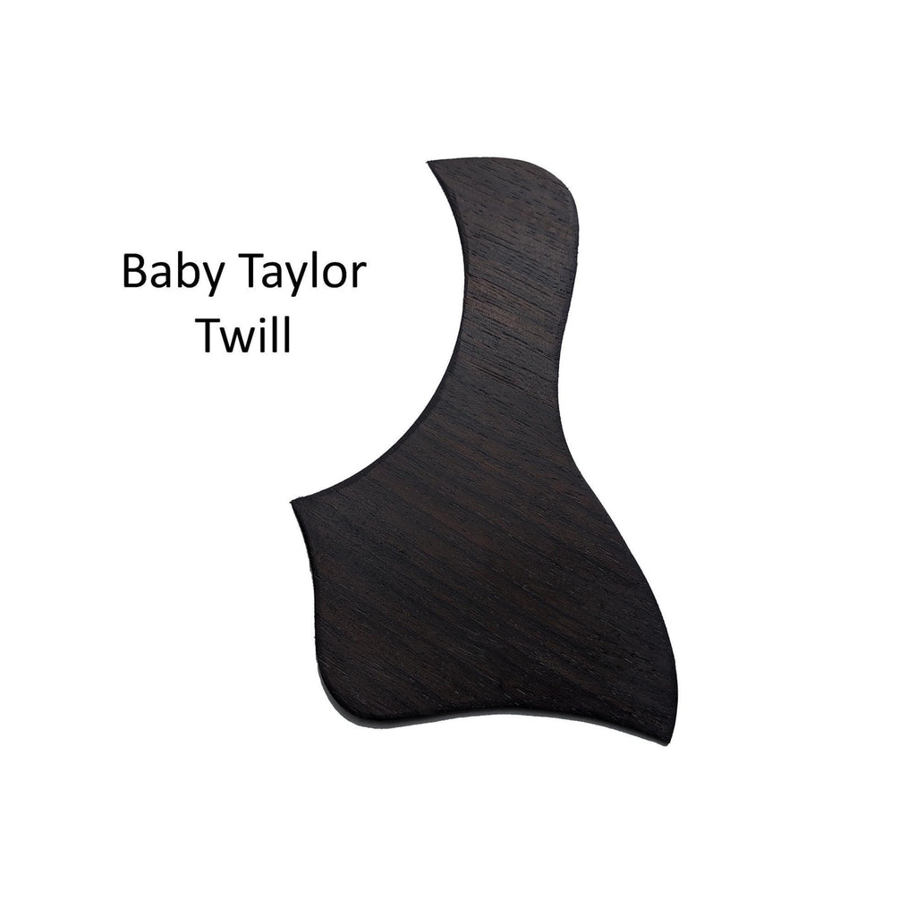 Taylor Guitars Twill Cut Natural Rosewood Pickguard, Custom Part
