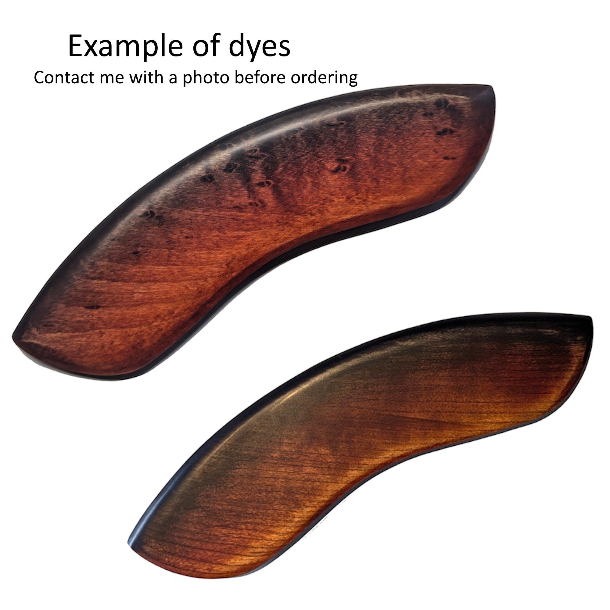 Ukulele Armrest: Solid Wood, Enhances Comfort & Tone Handcrafted Made to Order