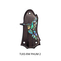 Fits Taylor Guitars - Truss Rod Cover: Rosewood Hummingbird Abalone Inlay Accessory