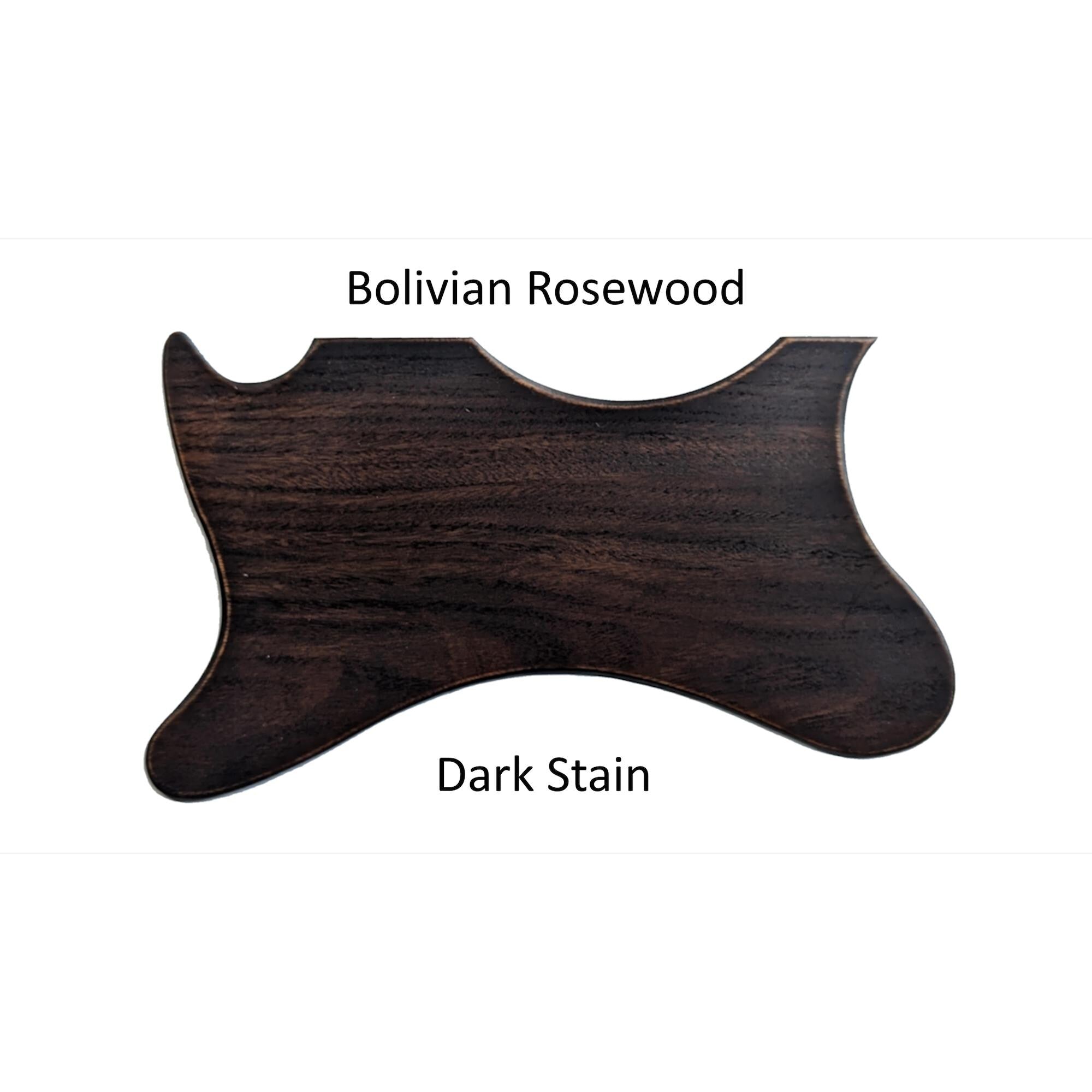 Handcrafted Solid Wood Pickguard for Fender Acoustasonic Telecaster